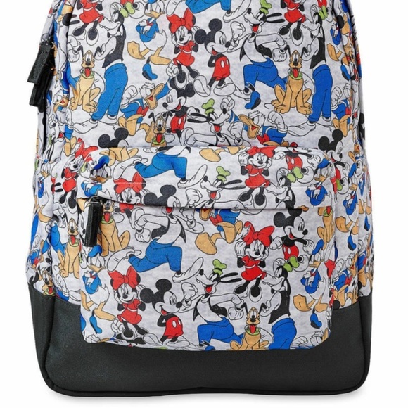 Disney Mickey Mouse Multicolor Backpack - Picture 3 of 9